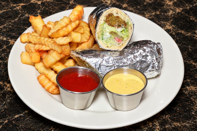 Falafel Wrap.