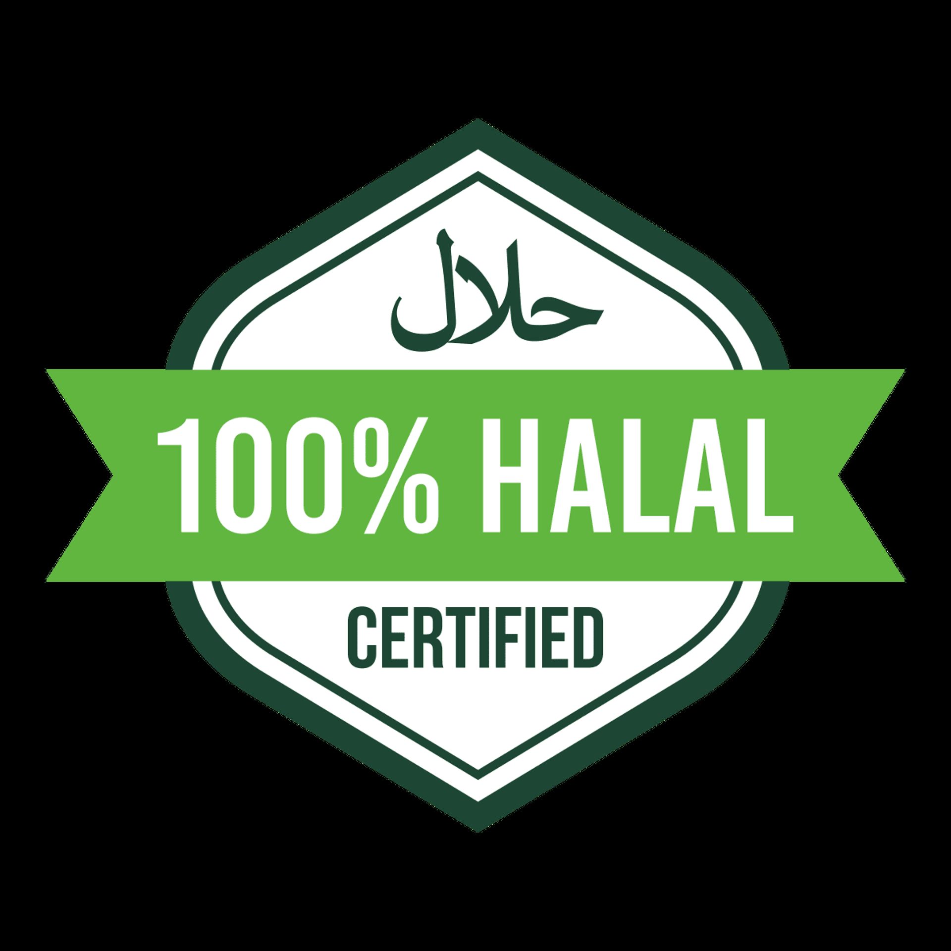 100% halal, every dish