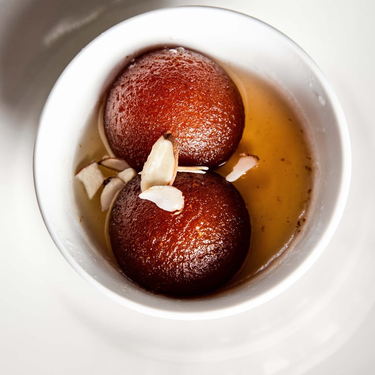Indulge in our gulab jamun