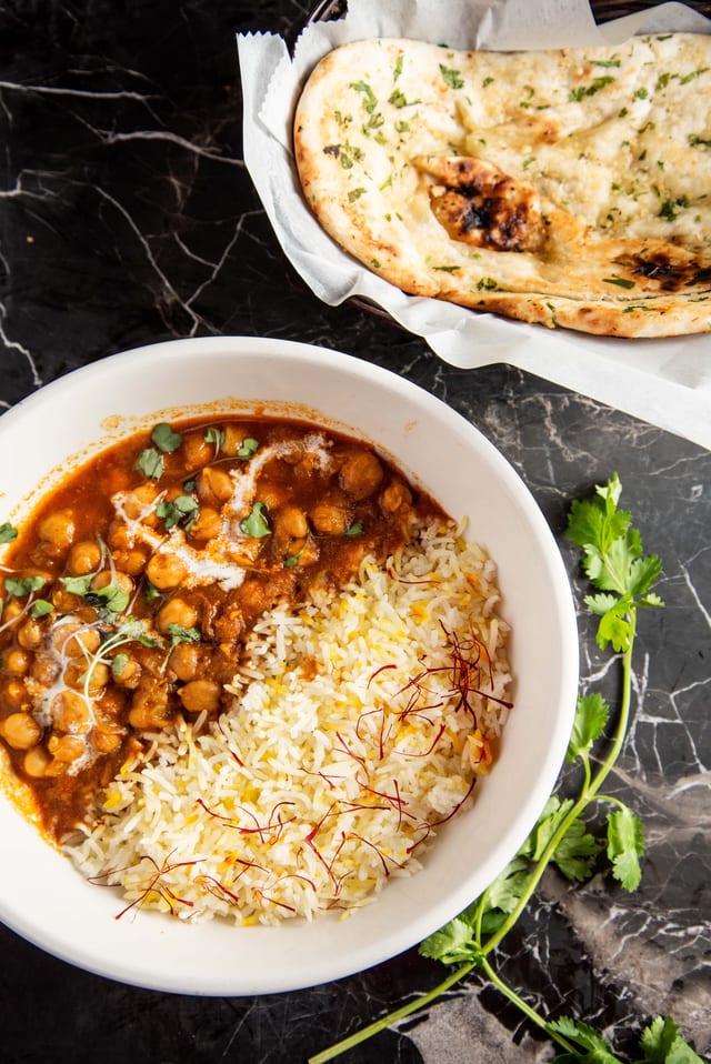 Channa Masala (Curry).