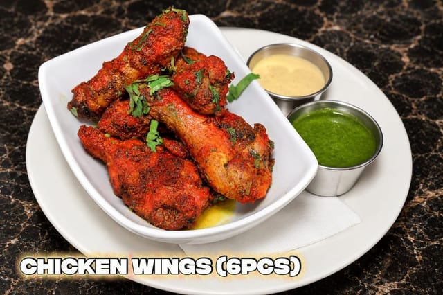 6pc Wings Only.