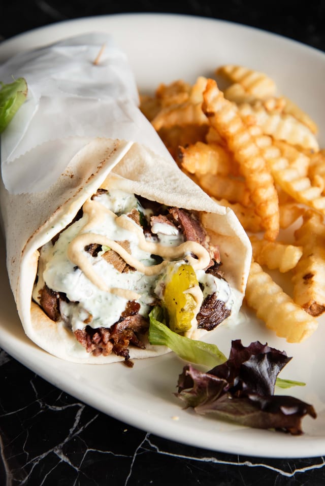 Lamb Shawarma (Wrap).