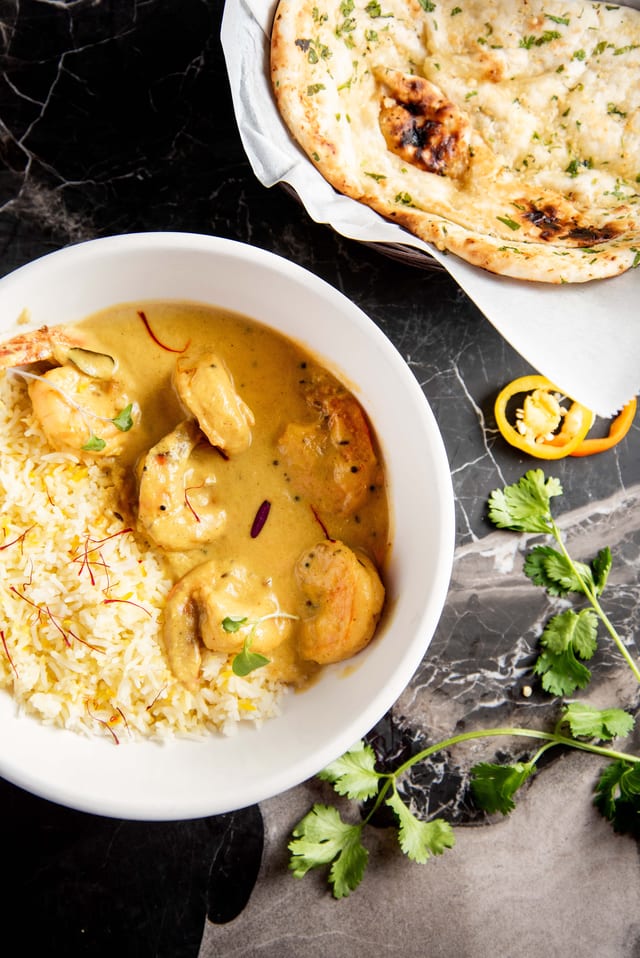 Shrimp Moilee (Curry).