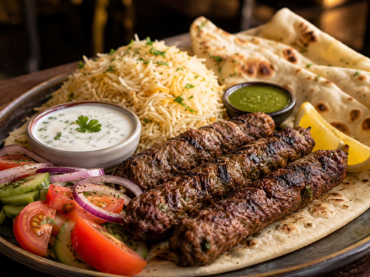 Kebab in Atlanta: Discover Grilled Flavor at Sahirah